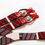 Thumbnail: Red & Grey Stripes 2in1 Elastic Braces