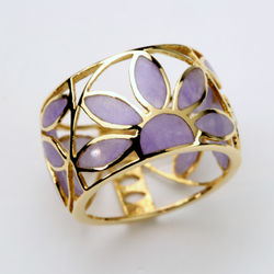 Lavender Jade Ring