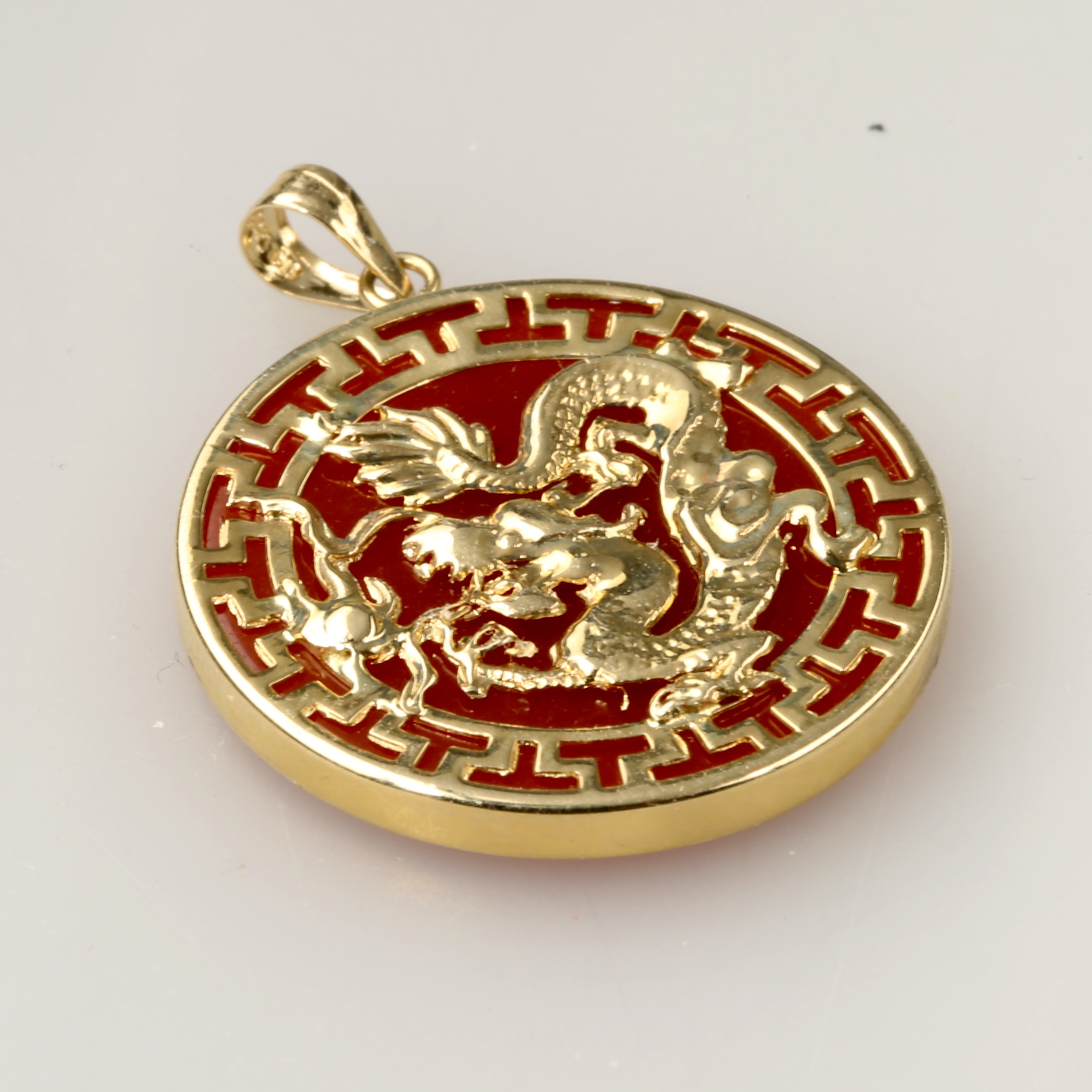 Red Jade Pendant