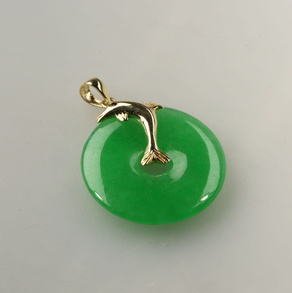 GREEN JADE PENDANT