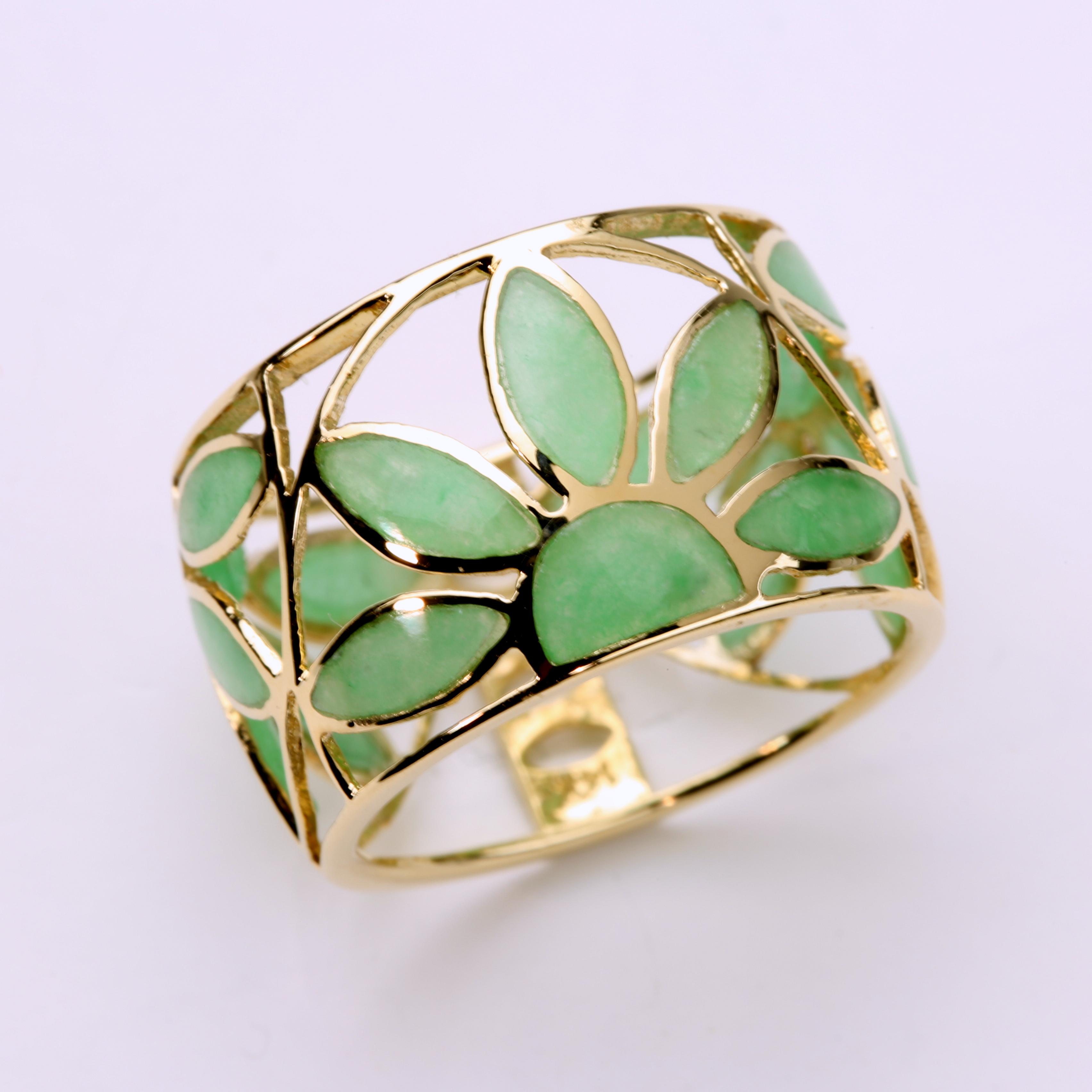 Green Jade Ring