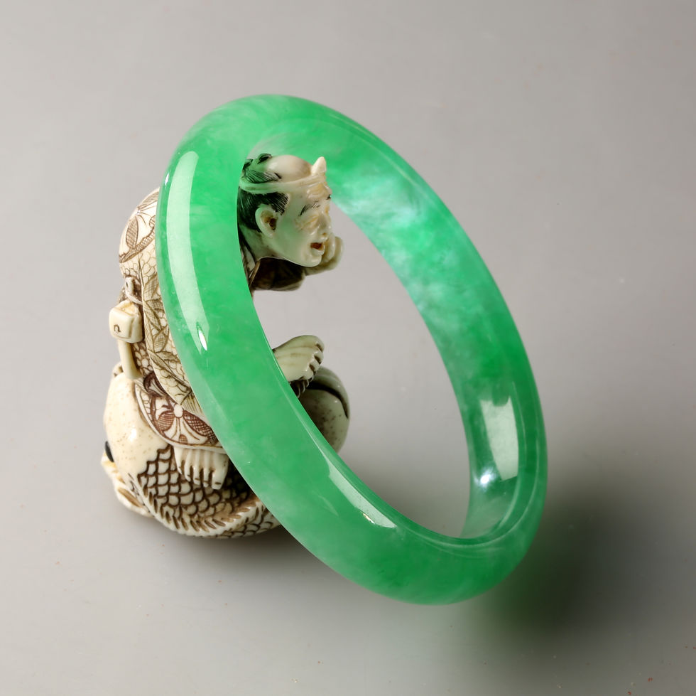 GREEN JADE BANGLE