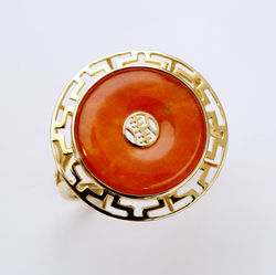 Red Jade Ring