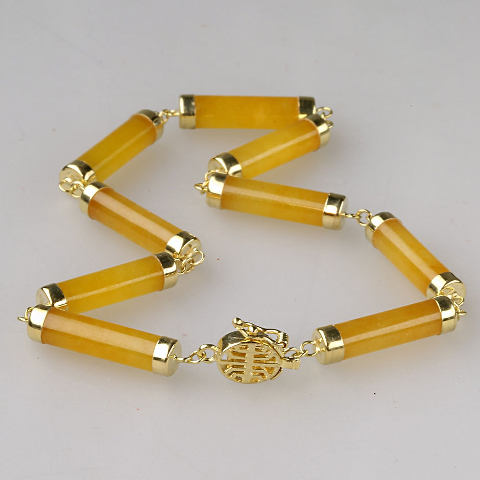 Yellow Jade Bracelets