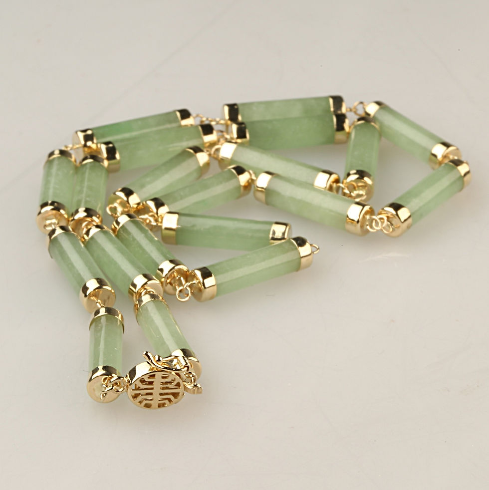 Green Jade Necklace 1