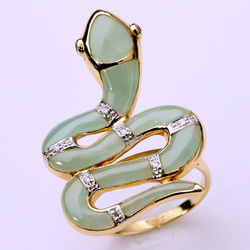 Green Jade Ring