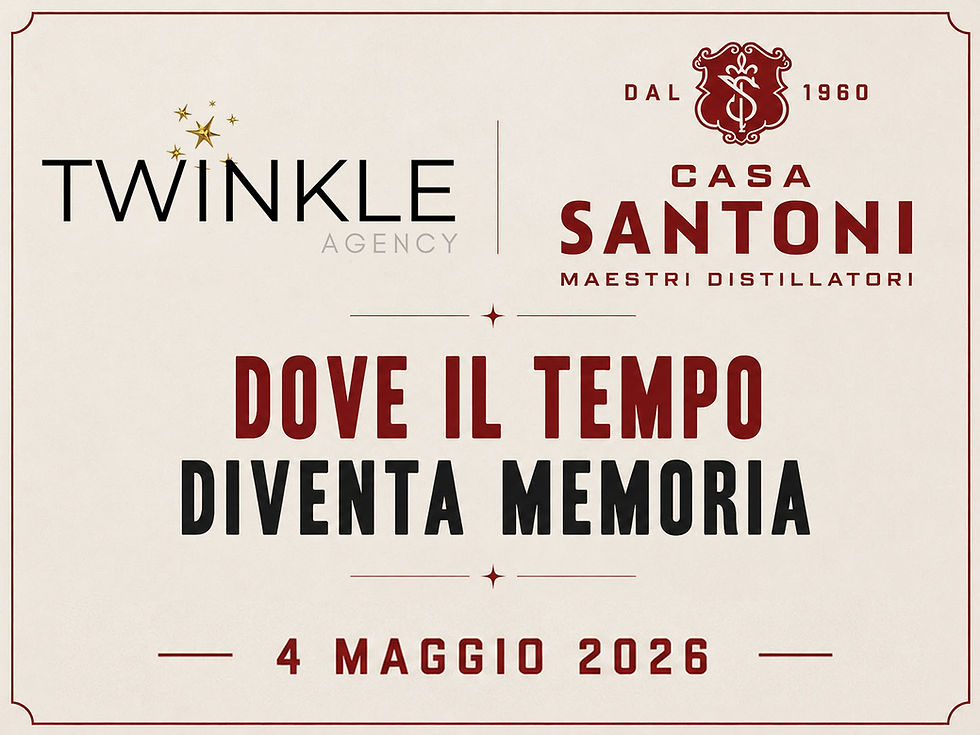 Twinkle Agency a Casa Santoni: mixology, visione e relazioni internazionali
