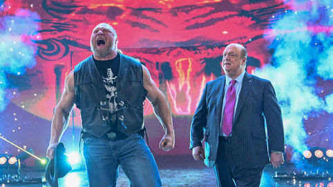 Brock Lesnar y Paul Heyman