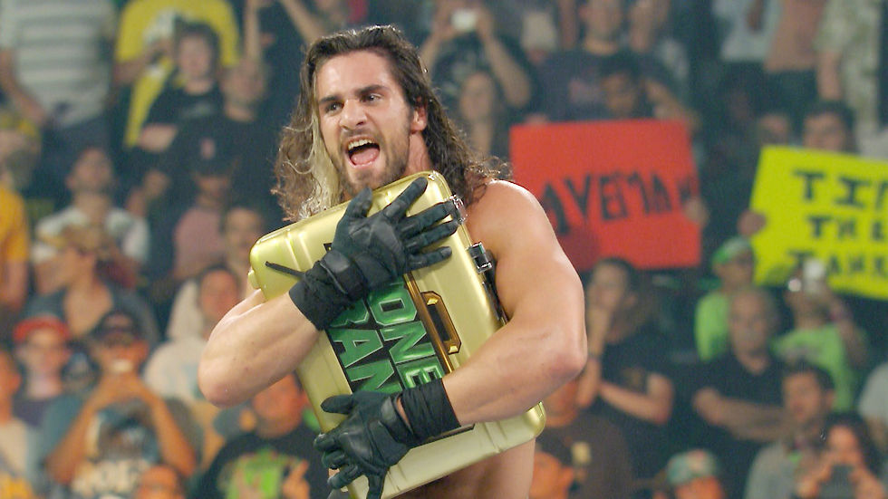 Seth Rollins tras ganar Money in the Bank