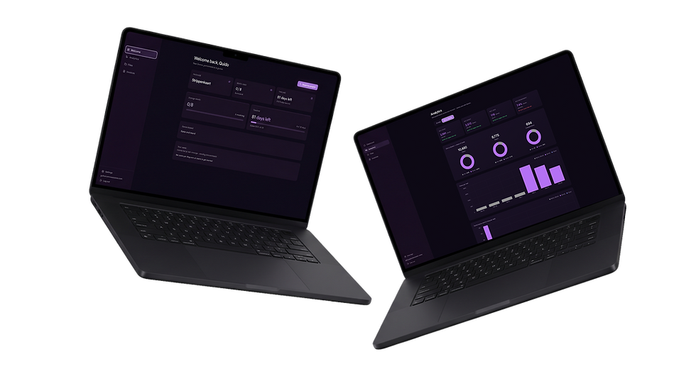 Client dashboard