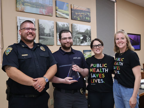 Valley City Police Officer Recognized for Outstanding Service