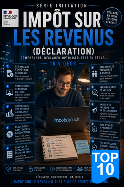 Formation numérique en ligne sur l'impôt sur les revenus.