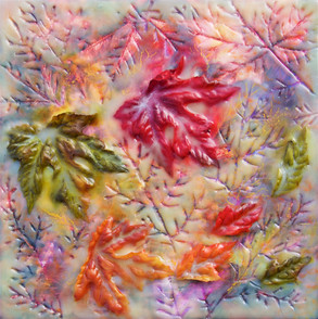 Frost on the Leaves