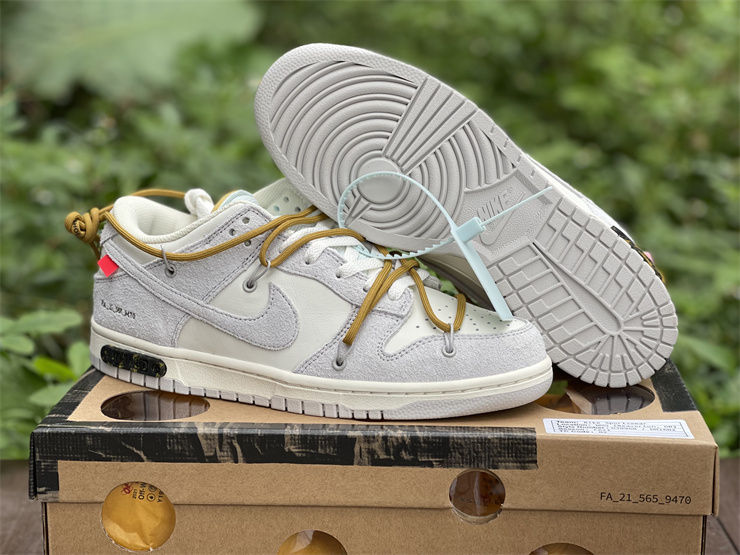 Off-White x Nike Dunk - Low "Lot 37 of 50"