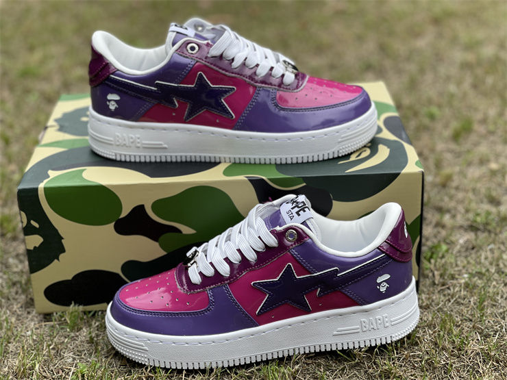 Thumbnail: Bapesta - Low M1 "Color Camo Combo - Purple"