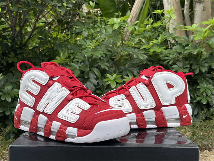 Thumbnail: Supreme x Nike Air More Uptempo "Red"