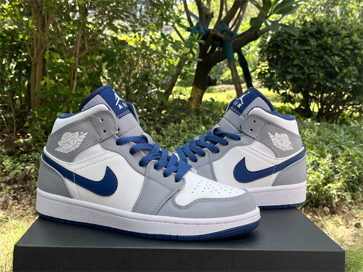 Thumbnail: Air Jordan 1 - Mid "Cement True Blue"
