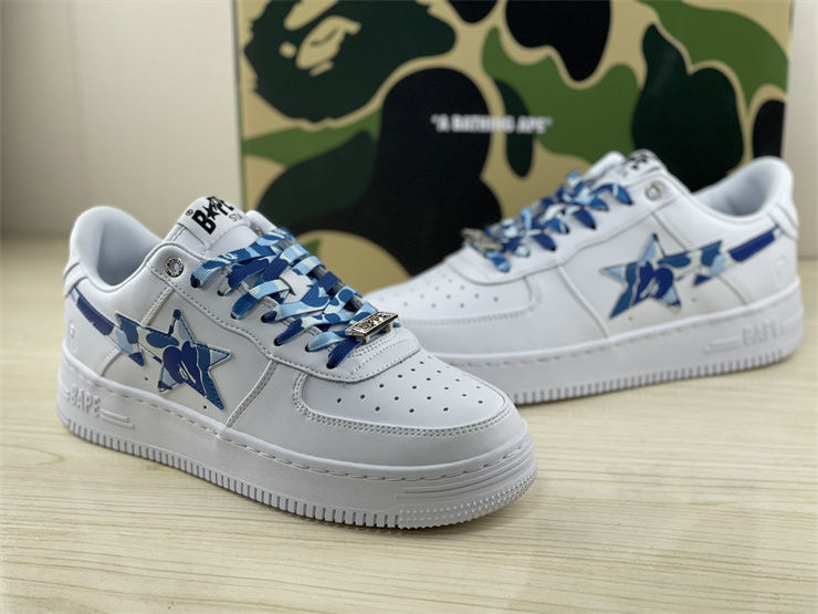Thumbnail: Bapesta - Low "ABC Camo - Blue"