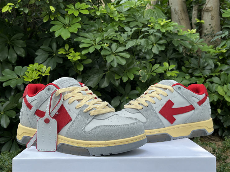 Thumbnail: Off-White Out of Office "Light Grey Red"