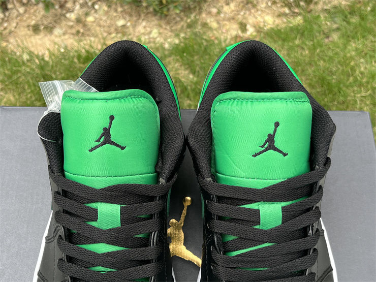 Thumbnail: Air Jordan 1 - Low "Black Lucky Green"