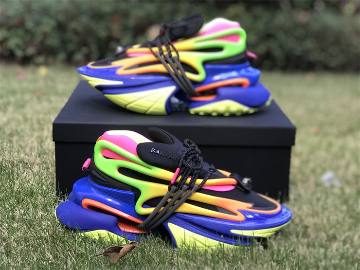 Thumbnail: Balmain Unicorn - Low "Multi-Color"