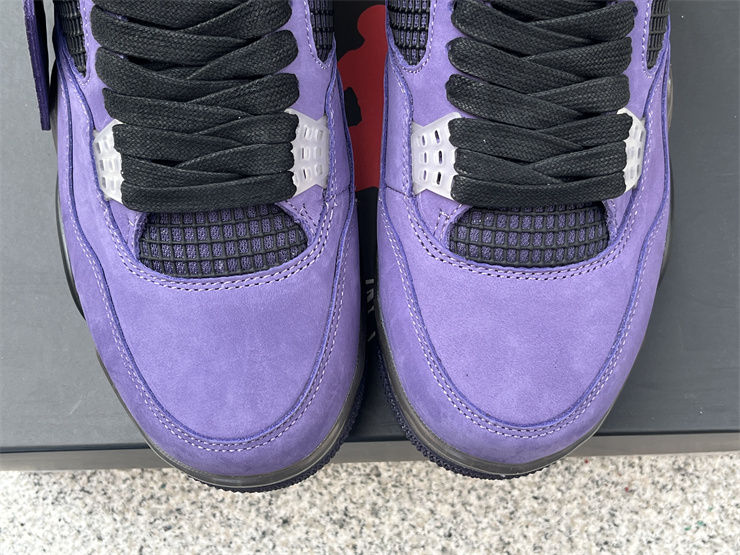 Thumbnail: Travis Scott x Air Jordan 4 "Purple Suede - White Midsole" Friends & Family