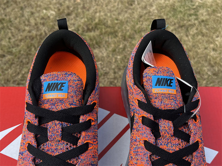 Thumbnail: Nike Flyknit Air Max "Blue Concord Crimson"