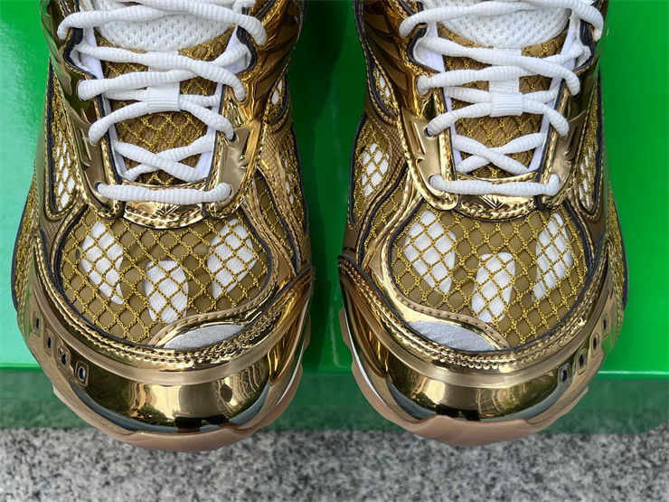 Thumbnail: Bottega Veneta Orbit Sneaker "Gold"