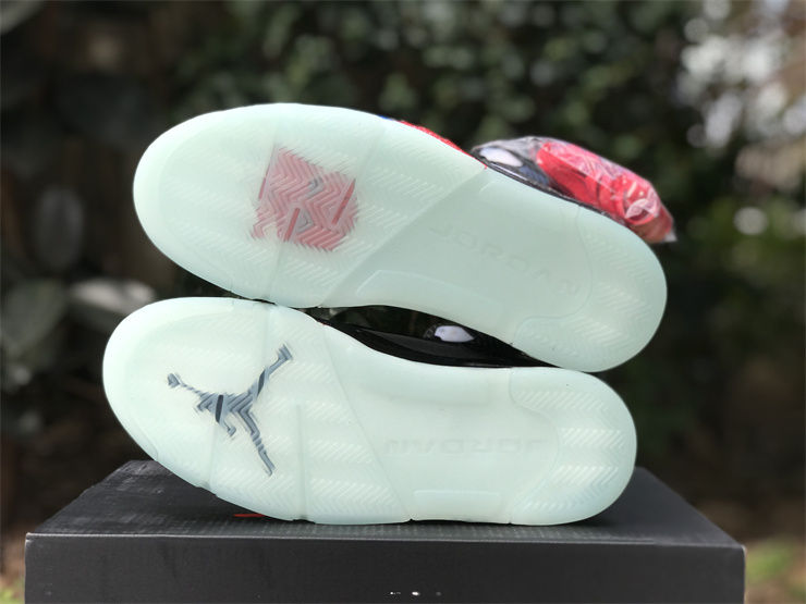 Thumbnail: Supreme x Air Jordan 5 "Transformers - Black Ops"