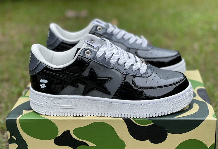 Thumbnail: Bapesta - Low "Black Grey"