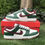Thumbnail: Nike Dunk - Low "Gorge Green Team Red"