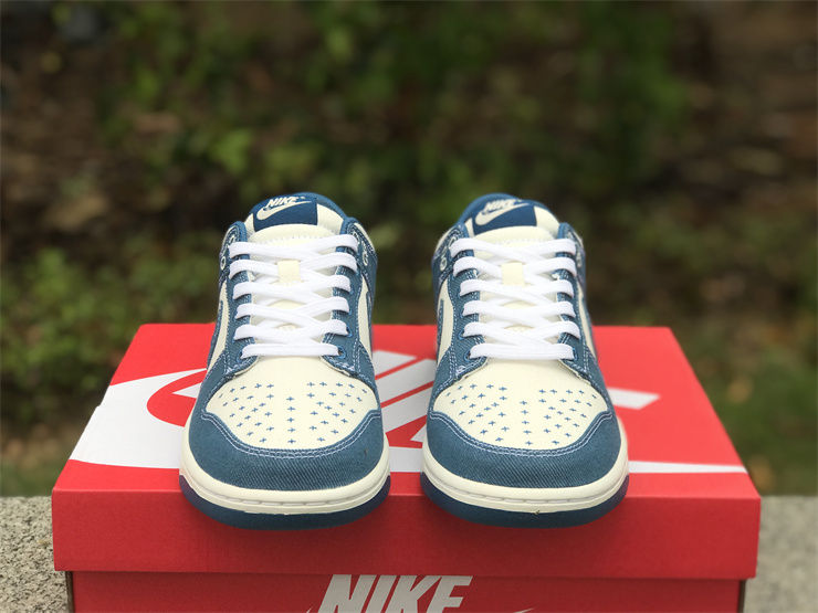 Thumbnail: Nike Dunk - Low "Sashiko - Industrial Blue"