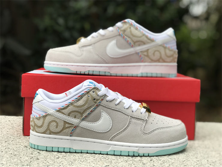 Thumbnail: Nike Dunk - Low "Barber Shop - Grey"