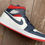Thumbnail: Air Jordan 1 - Mid "Gym Red Navy Toe"