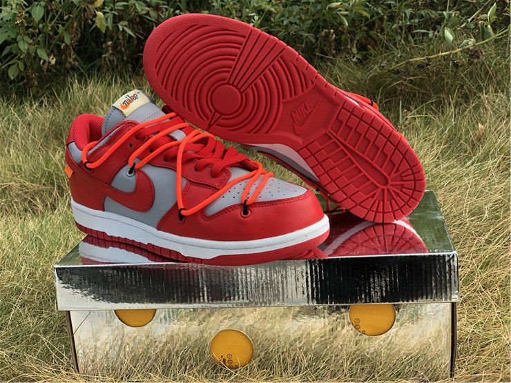 Off-White x Nike Dunk - Low "University Red"