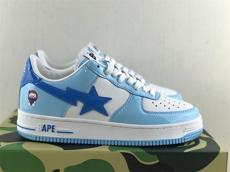 Thumbnail: Bapesta FS-001 - Low "Baby Milo - Light Blue"