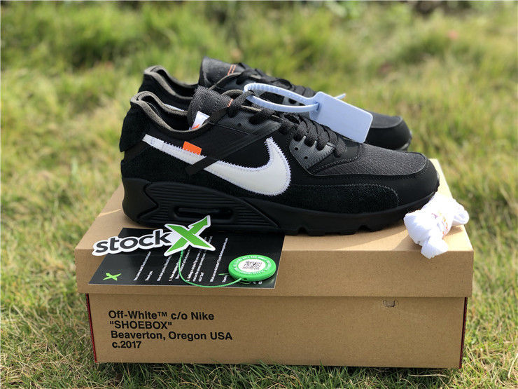 Thumbnail: Off-White x Nike Air Max 90 "Black"
