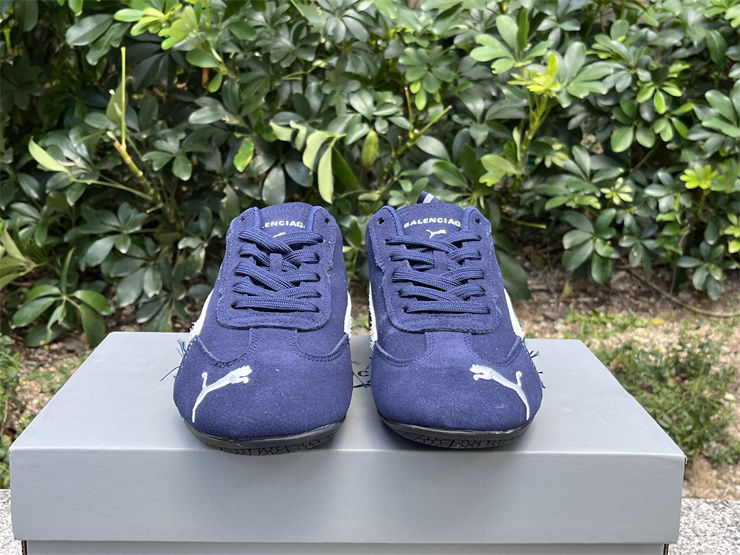 Thumbnail: Balenciaga x PUMA Speedcat Suede "Navy White"
