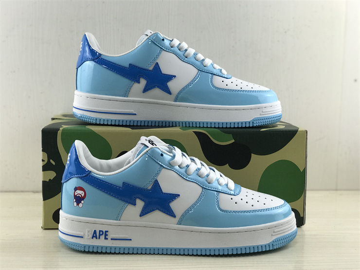 Thumbnail: Bapesta FS-001 - Low "Baby Milo - Light Blue"