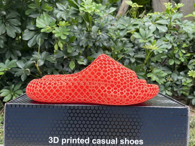 Thumbnail: 4D Printed Classic Slippers "Mars Orange"