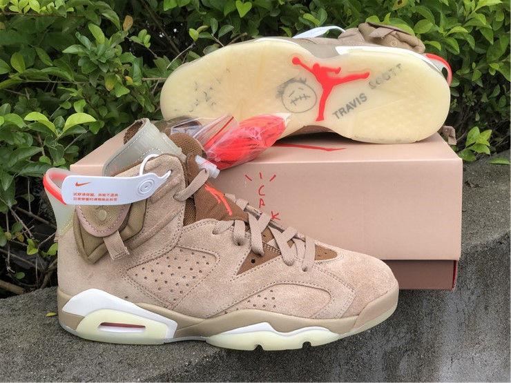 Thumbnail: Travis Scott x Air Jordan 6 "British Khaki"