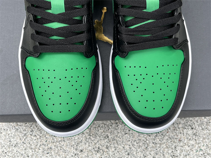 Thumbnail: Air Jordan 1 - Low "Black Lucky Green"