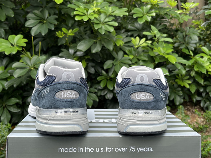Thumbnail: New Balance 993 Made in USA "Navy White"