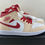 Thumbnail: Air Jordan 1 - Mid "Light Curry Cardinal Red"