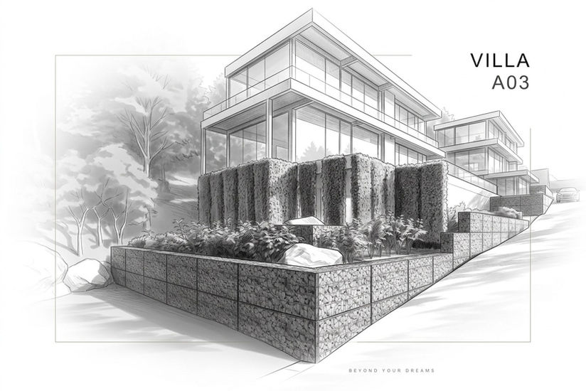 The T Forest luxury pool villa project overview in Pa Klok Phuket 3-4 Bed rooms-type.