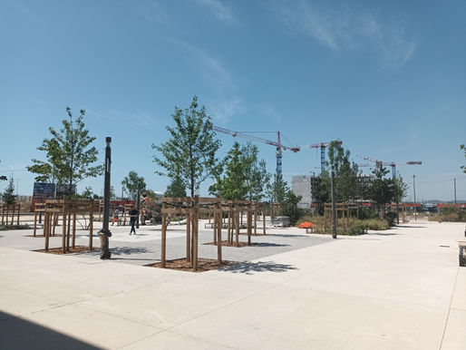 La Place Françoise Héritier à Montpellier