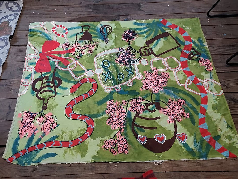 Walking in the Garden