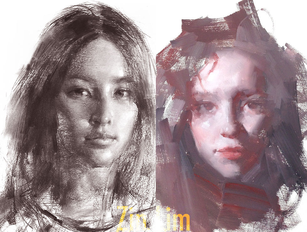 [Scottsdale, AZ, USA] Alla Prima Portrait Drawing and Painting