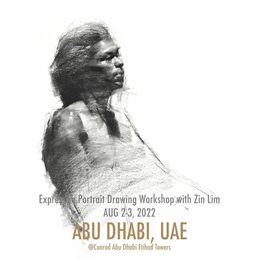 [Abu Dhabi, UAE] Expressive Portrait Drawing