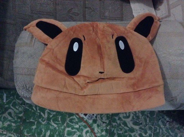 Miniatura: Gorrito de Felpa eevee
